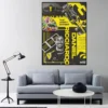 D Daniel R Ricciardo Poster Home Room Decor Livingroom Bedroom Aesthetic Art Wall Painting Stickers - Daniel Ricciardo Store