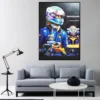 D Daniel R Ricciardo Poster Home Room Decor Livingroom Bedroom Aesthetic Art Wall Painting Stickers 8 - Daniel Ricciardo Store