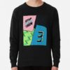 ssrcolightweight sweatshirtmensblack lightweight raglan sweatshirtfrontsquare productx1000 bgf8f8f8 - Daniel Ricciardo Store